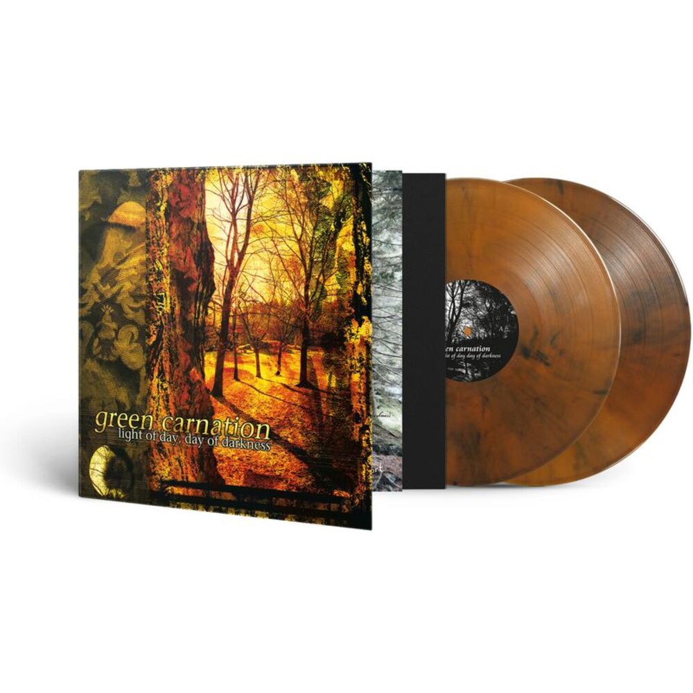 Green Carnation - Light of Day, Day of Darkness - Orange/Black  LP LP